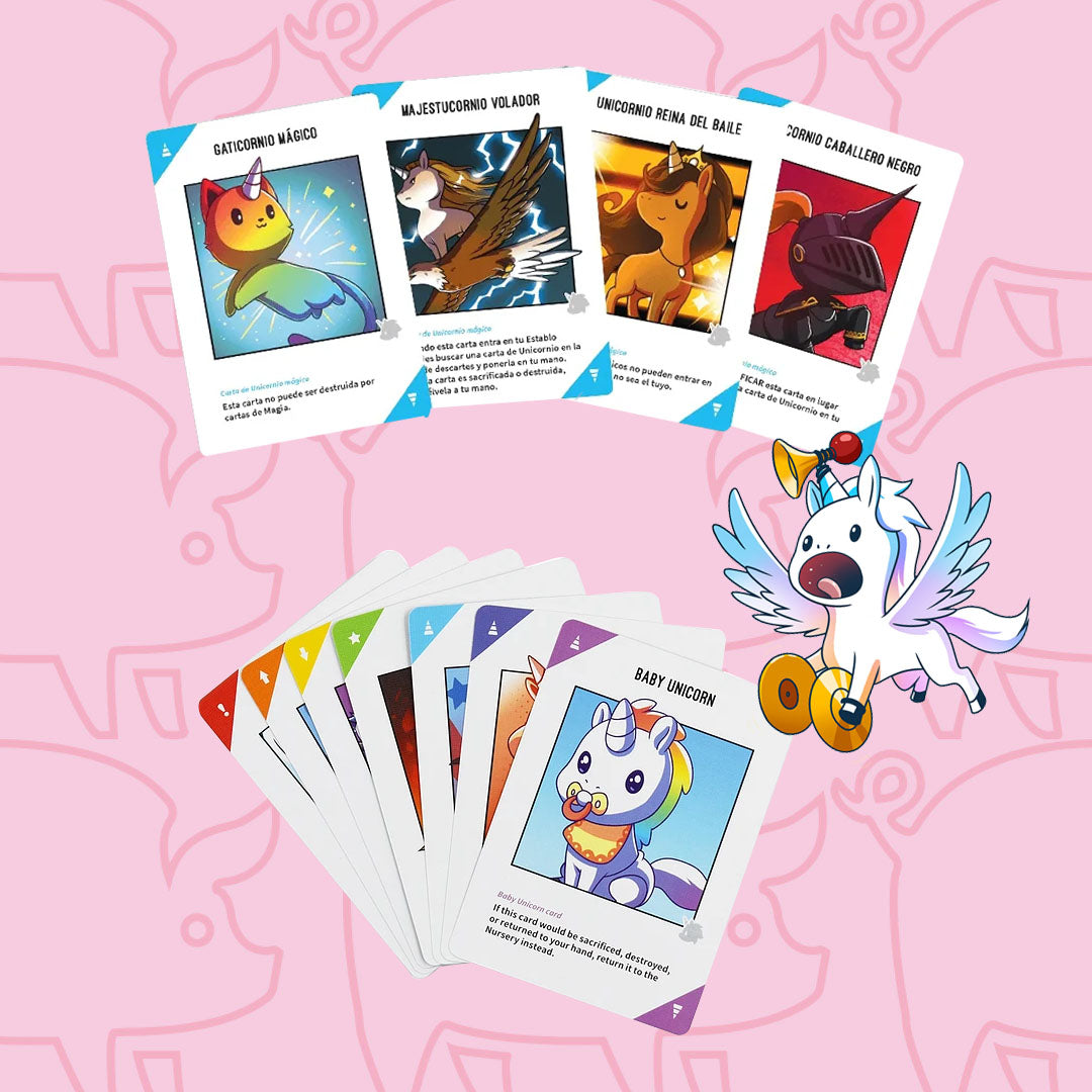 Unstable Unicorns INFANTIL - juego de cartas de estrategia de Asmodee -  envío 24/48 h -  especialistas en juegos de me