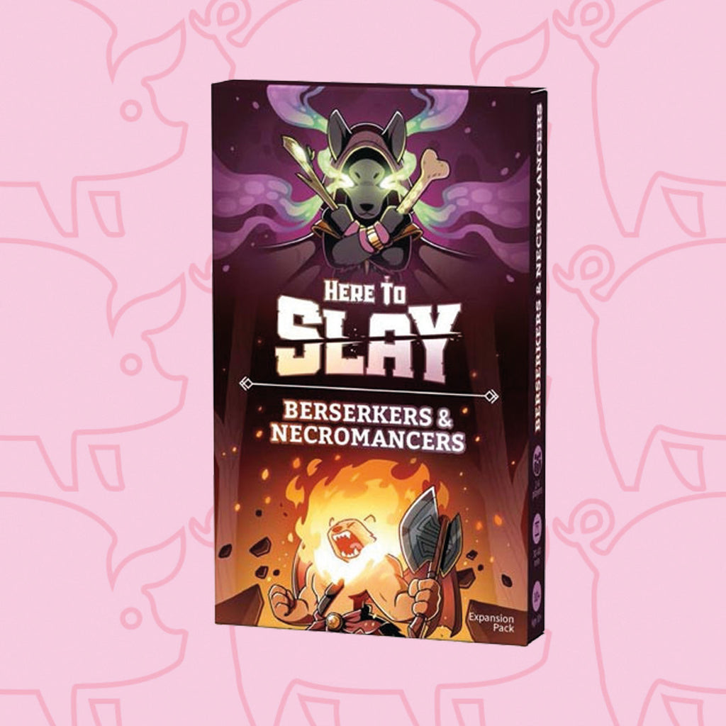 Juegos inestables - Here to Slay: Paquete de expansión Berserkers &  Necromancers - Juego de cartas de rol estratégico para niños, adolescentes  y adultos - 2-6 jugadores, mayores de 10 años 